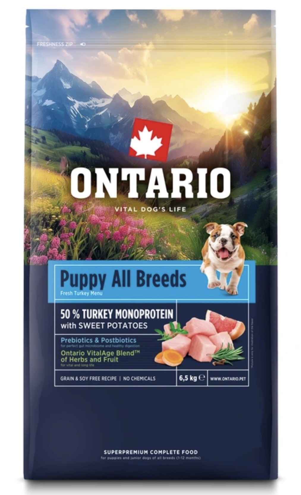 Puppy All Breeds met Zoete aardappel
